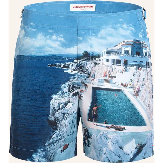 Orlebar Brown, Beachwear, male, Blue, W31, Classic Bulldog Swim Shorts