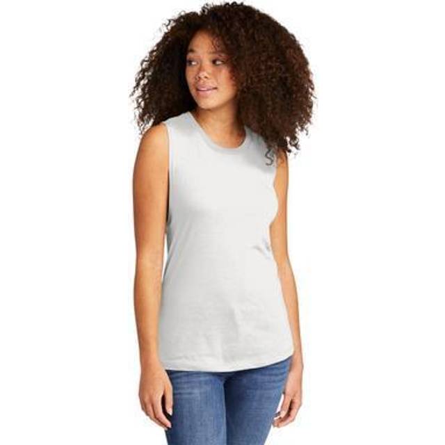 Next Level Womens Festival Muscle Tank - White  S