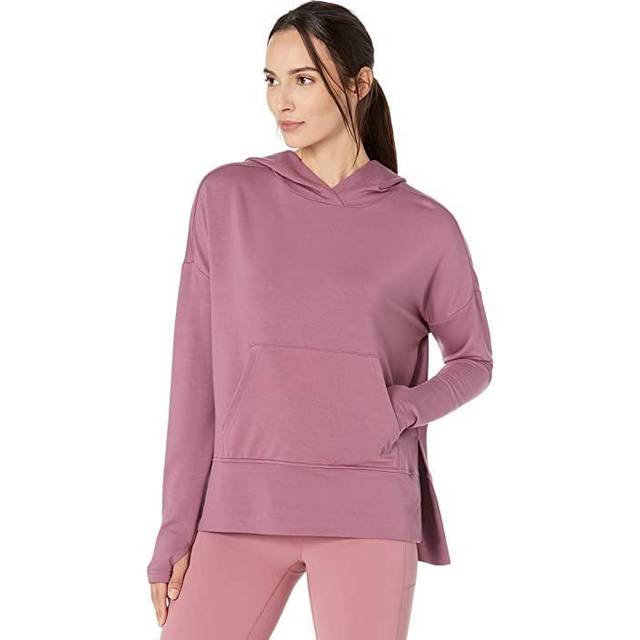 Skechers Womens SKECH-LUXE Restful Long Sleeve Hoodie Colour: Mauve, Size: Extra Small