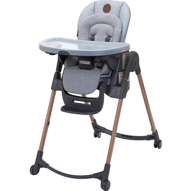 Maxi-Cosi Minla Evolutive Highchair, 0?14 Years, up to 60 kg, Baby High Chair, 9 Height Positions, 5 Recline Positions, 4 Tray Positions, Compact