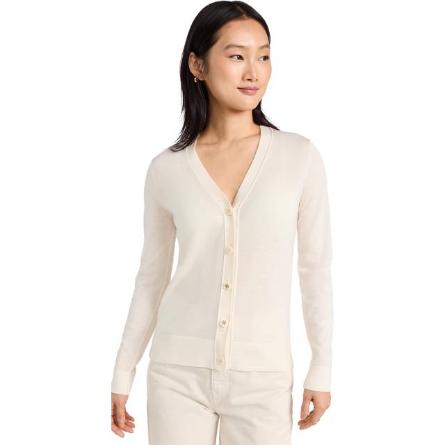Tory Burch-Simone Maglioni Bianco-Donna - White