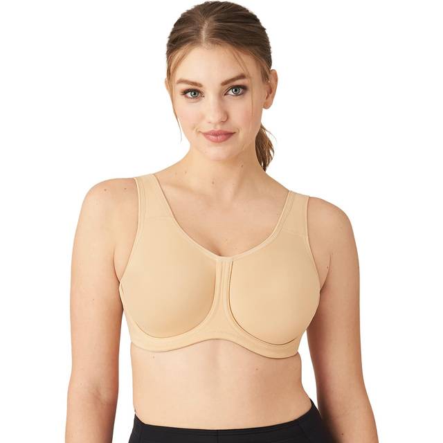 Wacoal womens Full Figure Underwire sports bras  Sand  36DD US