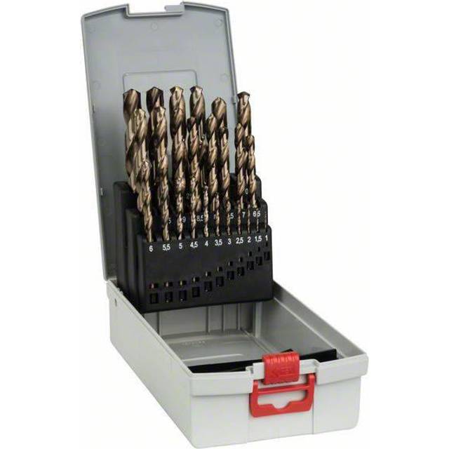 Bosch 25 Piece HSS-Co Drill Bit Set