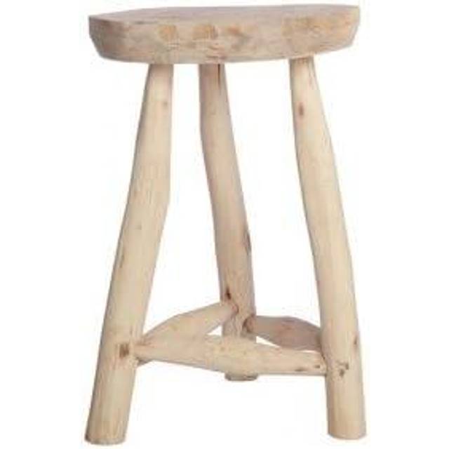 Skammel, HDPure, Natur - Nature / Eucalyptus Wood / h: 48 cm, dia: 31 cm