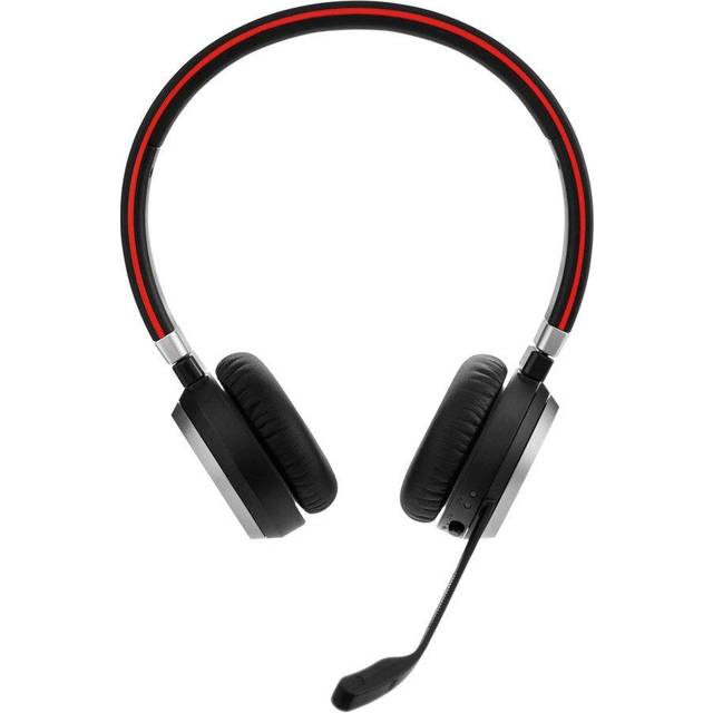 Jabra Evolve 65 Uc Stereo (Sme) Bluetooth headset ➞ På lager - klar til levering og afhentning