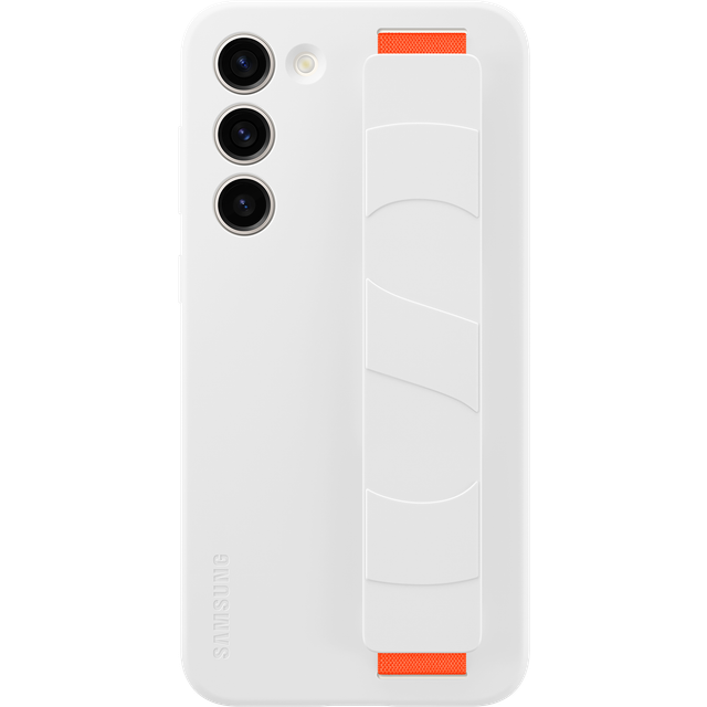 Samsung Silicone Grip Case till Galaxy S23+ - Vit