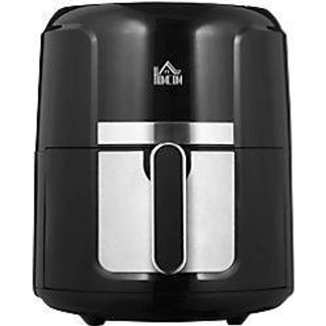 HOMCOM 800-119V70 1300W 4L Air Fryer - Black, Black