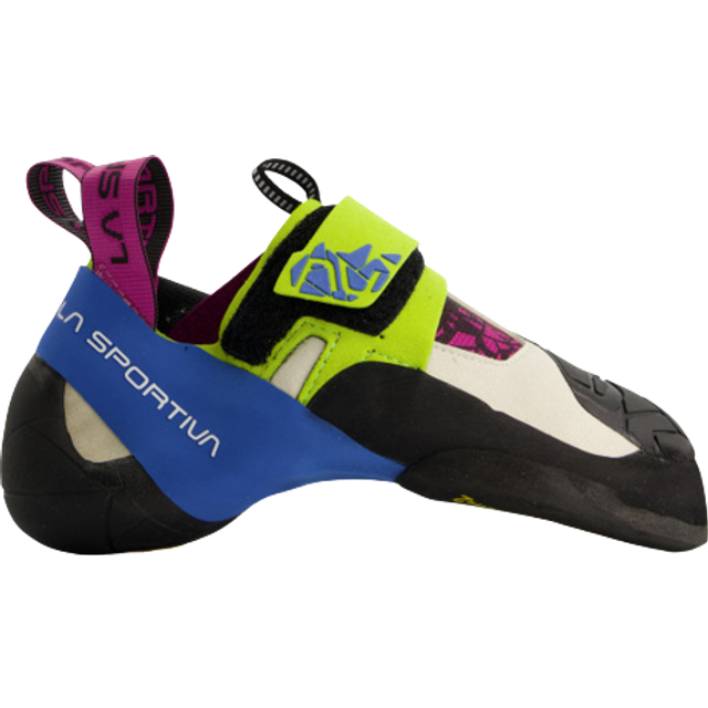 La Sportiva Skwama - Kl&#xE4;tterskor Dam Apple Green / Cobalt Blue 33