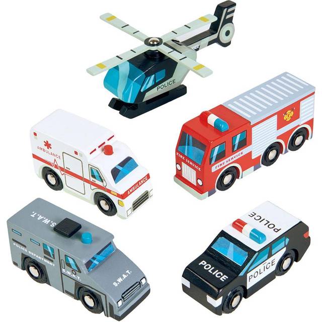 Tender Leaf Toys Emergency Vehicles