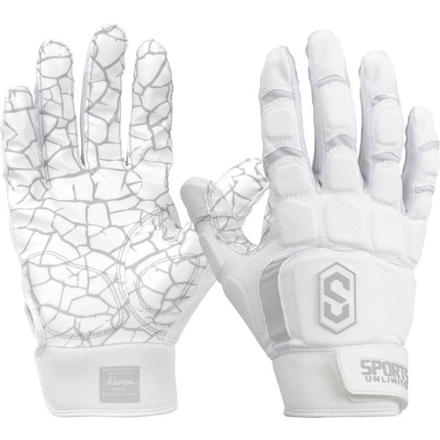 Sports Unlimited Max Clash Padded Lineman Adult Football Gloves