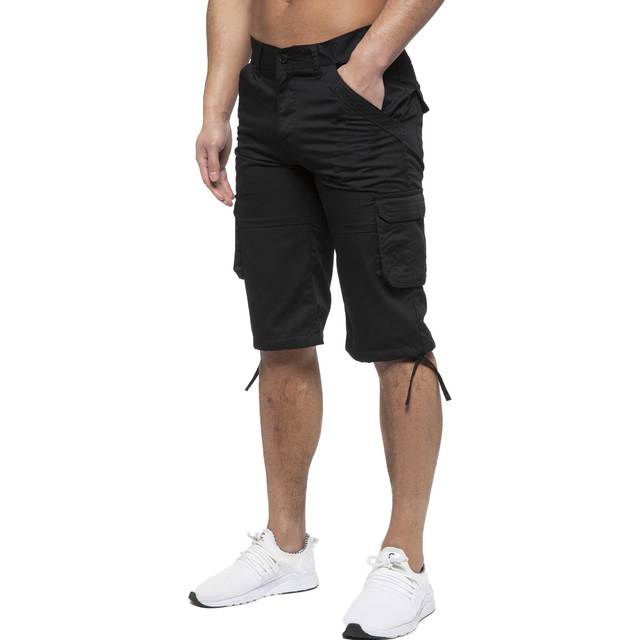 Enzo mens cargo shorts combat work shorts army casual chino knee length pants