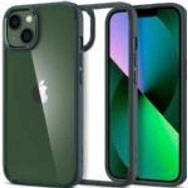 Spigen iPhone 13 Skal Ultra Hybrid - Midnight GrÃ¶n