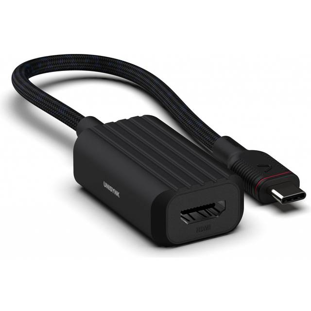 Unisynk USB-C to HDMI 4K Adapter Svart