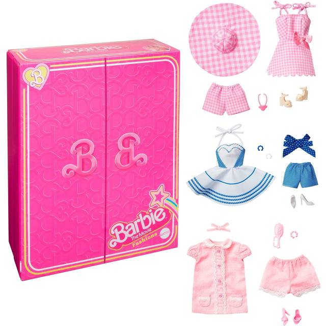 The Movie Clothes, Collectible Fashion Pack with Three Iconic Film Outfits Including Shoes and Accessories, HPK01