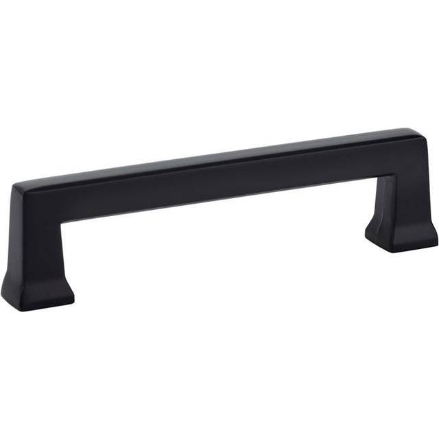 Emtek 86479US19 12 in. Center to Center Alexander Cabinet Pull, Flat Black