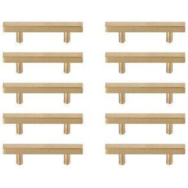 Dior 3 Center to Center Brass Bar Pull Multipack set of 10
