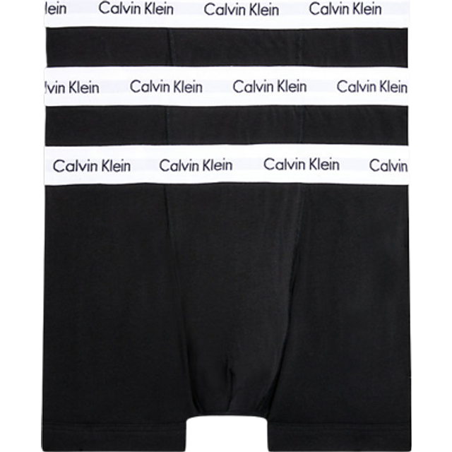 Calvin Klein Cotton Stretch Boxer Shorts 3-pack - Black