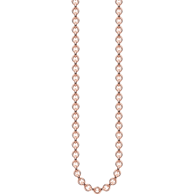 Thomas Sabo Anchor chain Thickness 1.00 mm (0.04 Inch) rose gold-coloured KE1105-415-40-L90 - ros&#xE9; gold-coloured - 90 cm