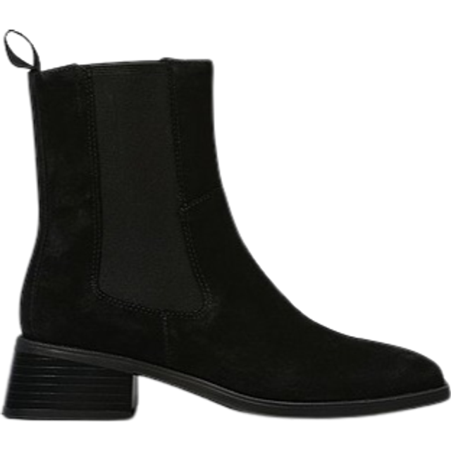 Vagabond Blanca - Women's Black Suede - BLACK - 36