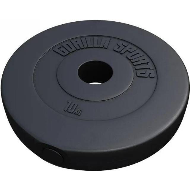 Gorilla Sports BASIC 51mm Cement, Viktskivor plast