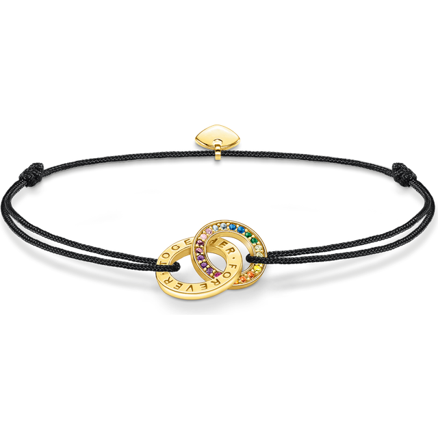 Thomas Sabo Armband A2085-996-7-L22V - schwarz