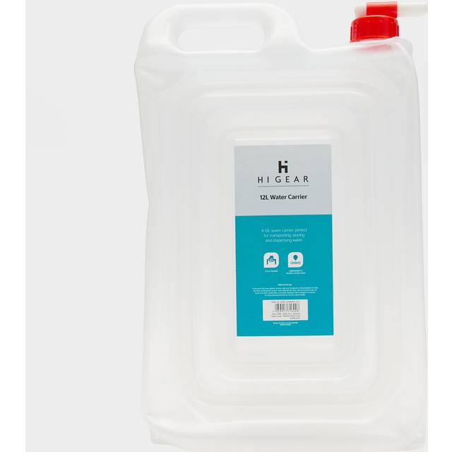 12L Folding Water Carrier, Clear - One Size