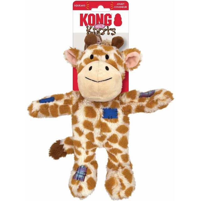 Kong Wild Knots Giraffe Squeak