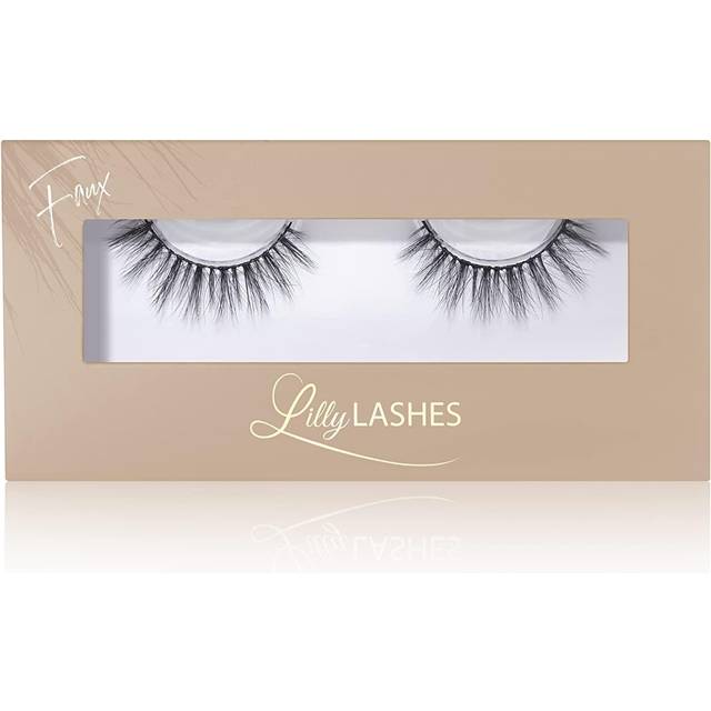 Lilly Lashes Everyday 3D Faux Mink Falske Øjenvipper Stripped Down - 1 Pair