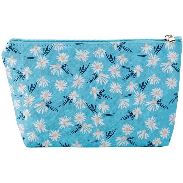 Daisy lane large pvc wash bag cosmetics case toiletries bag with tags