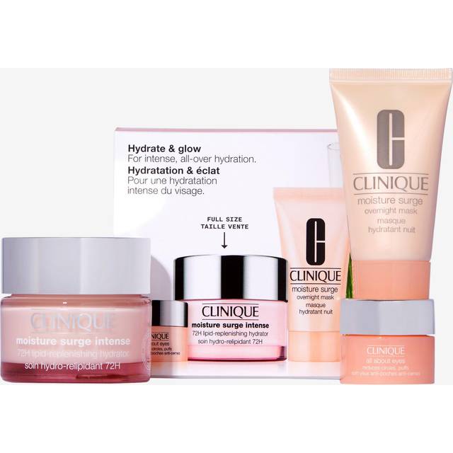 Clinique Moisture Surge Gift Set 50ml Moisture Surge Intense 72H Hydrator + 30ml Moisture Surge Overnight Mask + 5ml All About Eyes Cream