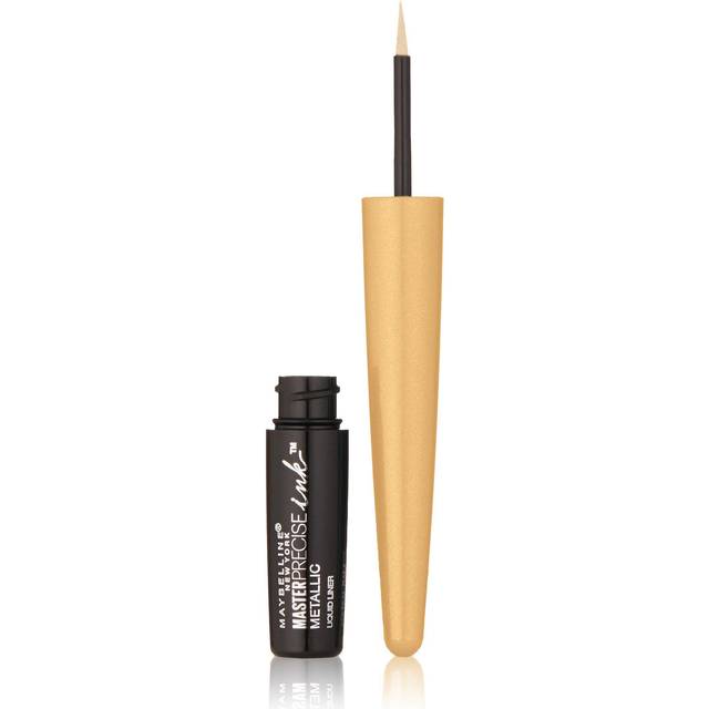 Maybelline New York Master Precise Ink Metallic Liquid Liner  Solar Gold  0.06 Fluid Ounce