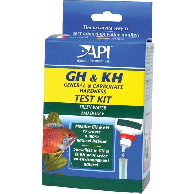 Api gh & kh water test kit fish tank tropical pond general carbonate hardness