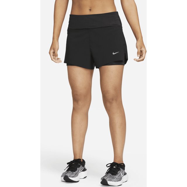Shorts Nike Swift 3inch 2in1 dx1029-010 Storlek XS