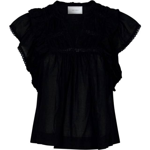 Neo Noir, Blusar & Skjortor , Dam, XS, Blus - black (XS)