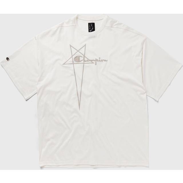 Rick Owens x ChampionÂ® cotton T-shirt - white (UK 46)