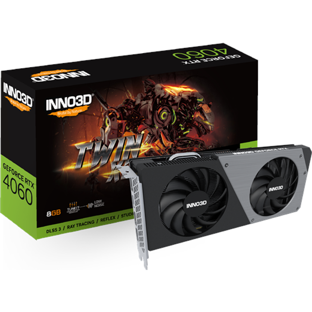 INNO3D GeForce RTX 4060 8GB Twin X2