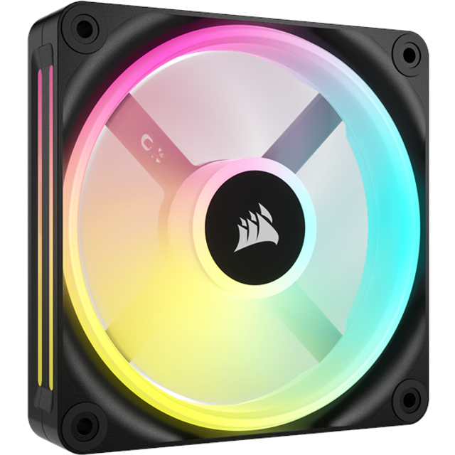 Corsair iCue Link QX120 Single Fan Expansion Kit - RGB Black- CO-9051001-WW