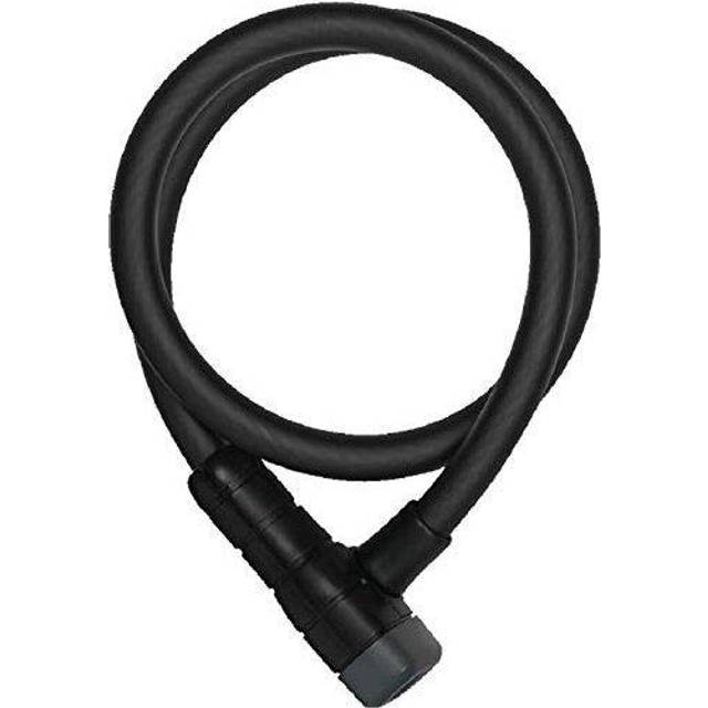 Abus Racer 6412K, Antifurto a Cavo Unisex Adulto, Nero, Unica