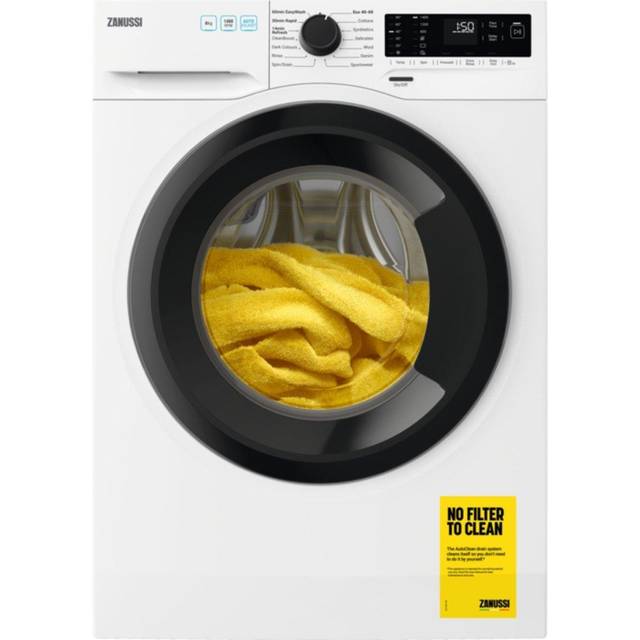 Zanussi ZWF842D1DG Washing Machine. 8kg wash load, 1400rpm, XXL door