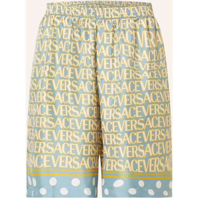 Versace Versace Allover silk shorts