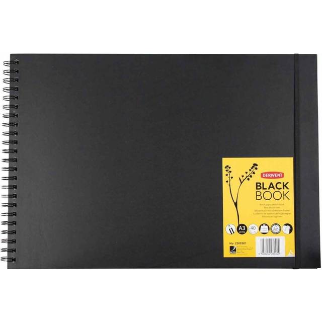 Derwent A3 Landscape Black Sketch Book, none