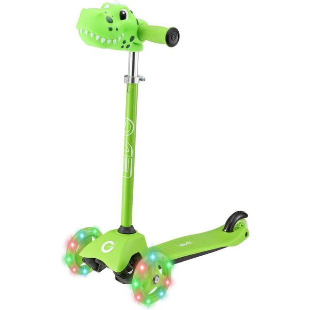 EVO Dino Mini Cruiser 3 Wheel Scooter - Green