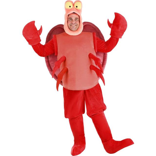 Men's Plus Size Sebastian Costume - Red&#47;Yellow (3X)