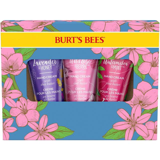 Burt's Bees hand cream trio botanical hand cream