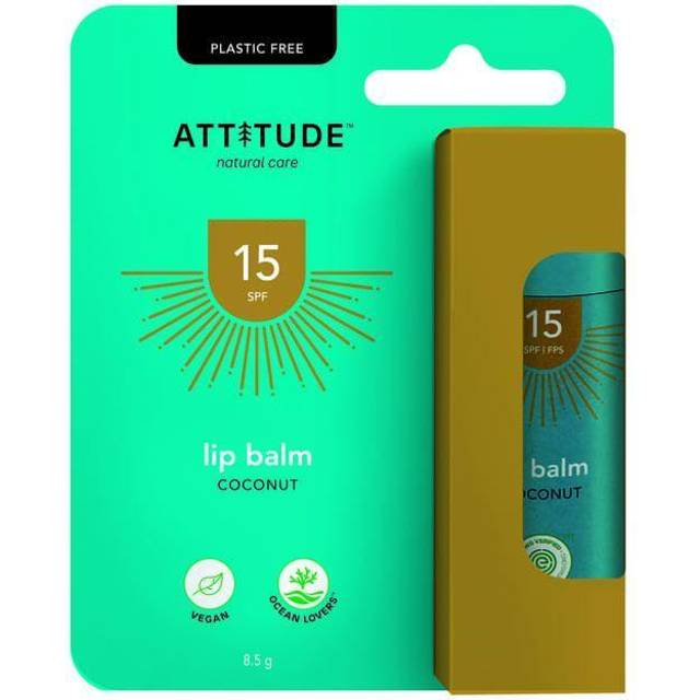 Attitude Sunly Lip Balm SPF 15 Coconut 8.5 g