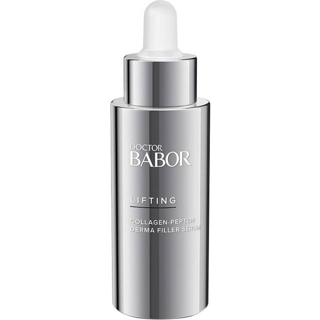 DOCTOR BABOR Derma Filler Serum | Mycket effektiv ansiktsvård med 7% kollagenpeptider för synlig rynkreducering | Anti-aging Serum för omedelbar mjukare och fastare hud | veganskt | 30 ml serum