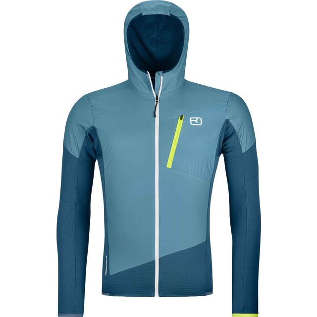 Ortovox Ladiz Hybrid Jacket - Merinojacka - Herrer Petrol Blue XXL