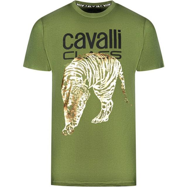 Green Cotton Men T-Shirt - XL