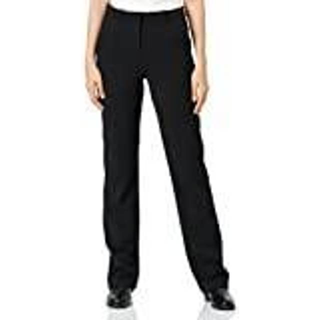 VERO MODA Tall VMZAMIRA MR Slim Straight Pant GA Tall Byxor, Svart, M/T/36, svart, M (Lång)