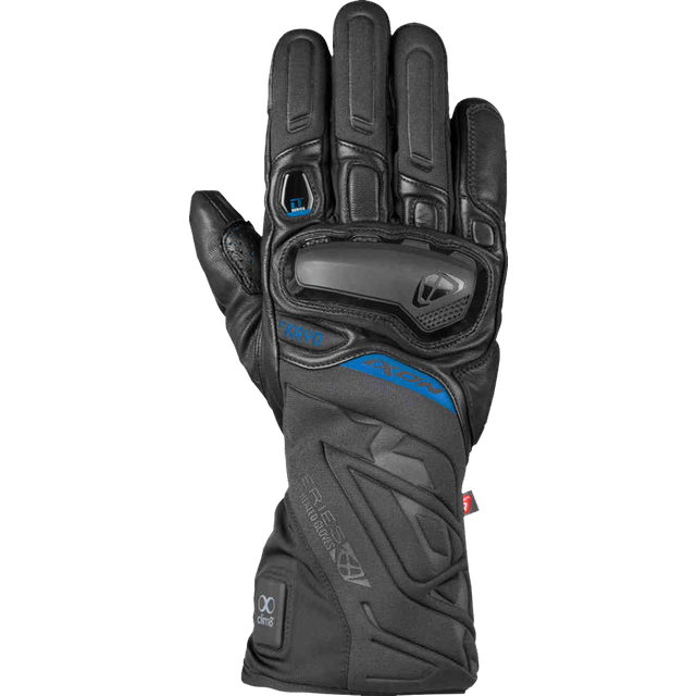 IXON, motorcycle heated gloves IT-KAYO black blue, 4XL